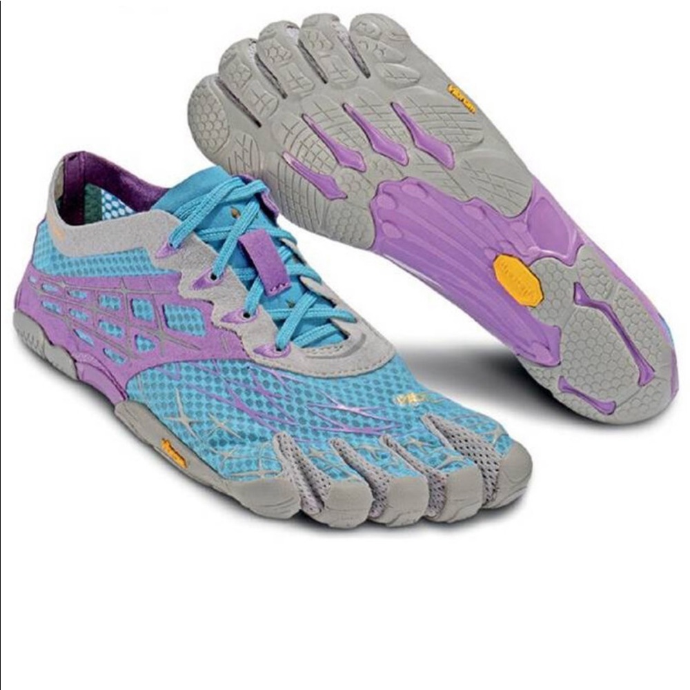FIVEFINGERS SEEYA LS W3813 BLUE VIOLET GRAY  NWOB
